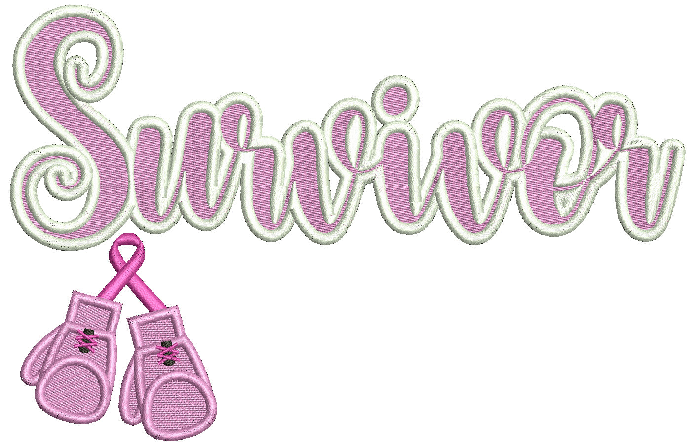 Breast Cancer Awareness Set - 24 Machine Embroidery Designs
