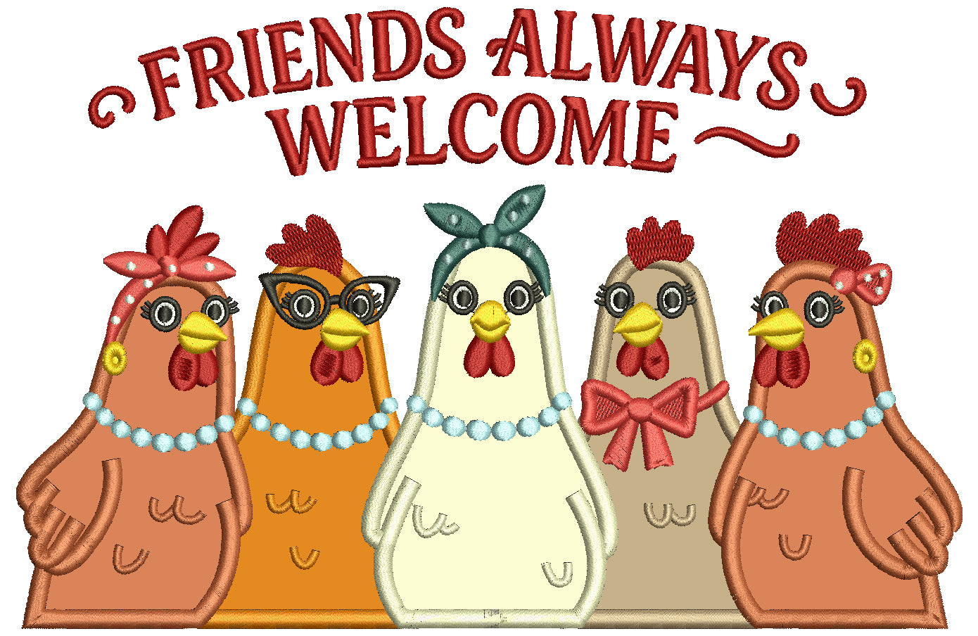 Chicken Rooster Machine Embroidery Designs Set - 24 Designs