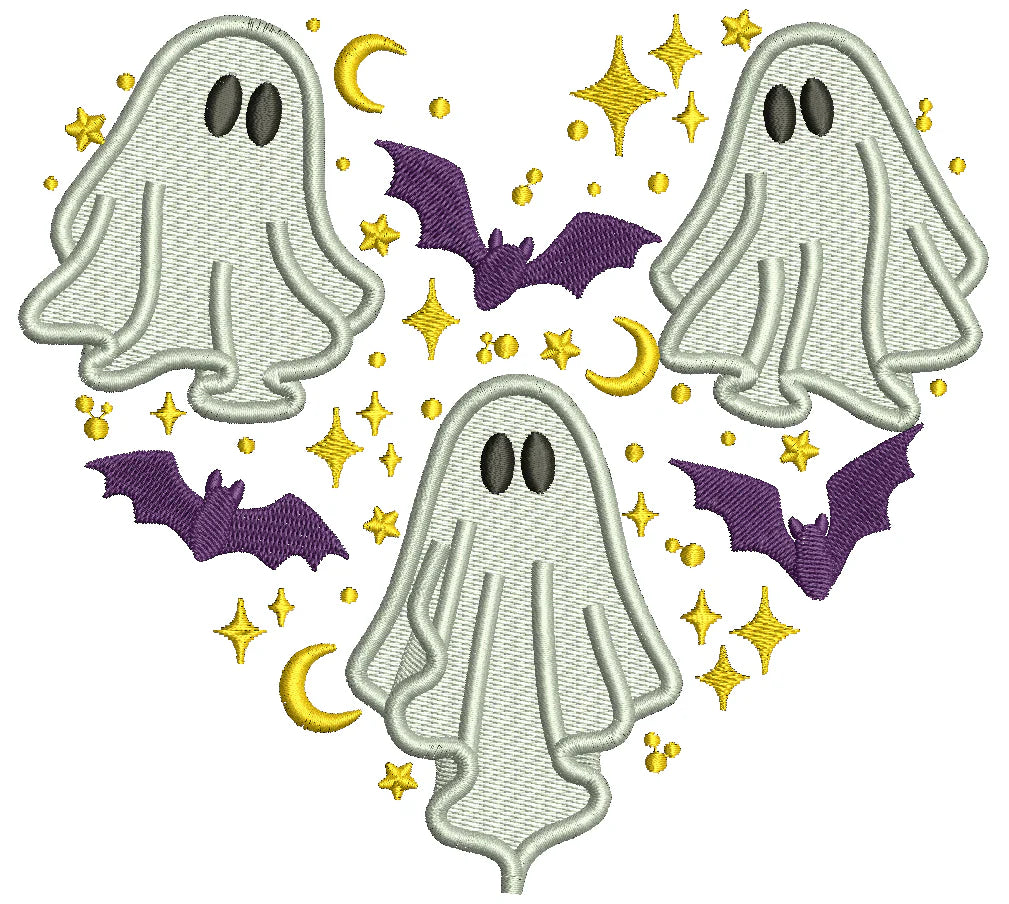 Halloween Set 2 - 24 Machine Embroidery Designs