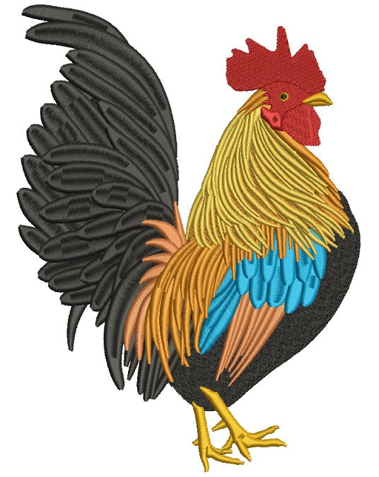 Chicken Rooster Machine Embroidery Designs Set - 24 Designs
