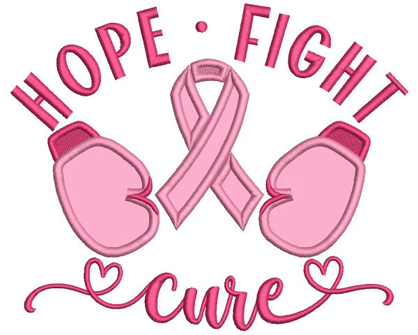 Breast Cancer Awareness Set - 24 Machine Embroidery Designs
