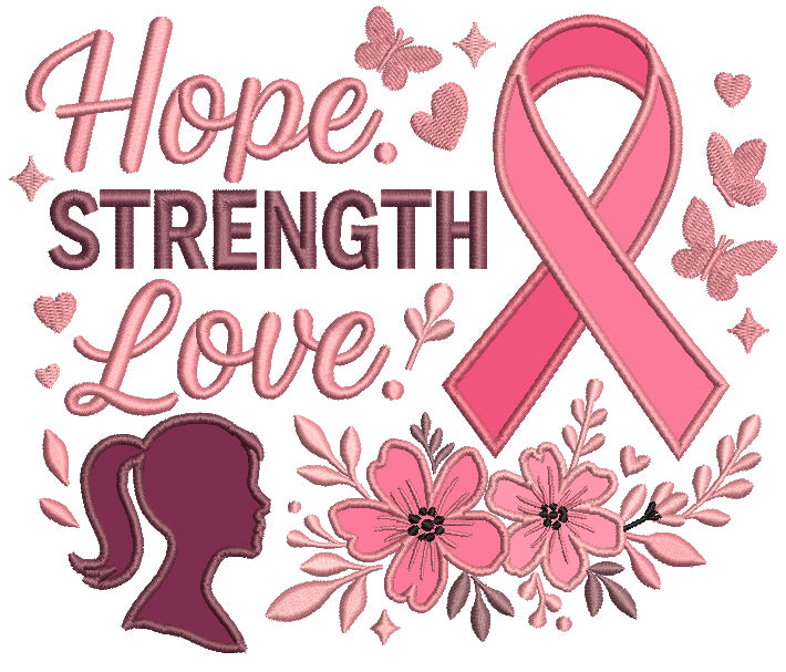 Breast Cancer Awareness Set - 24 Machine Embroidery Designs
