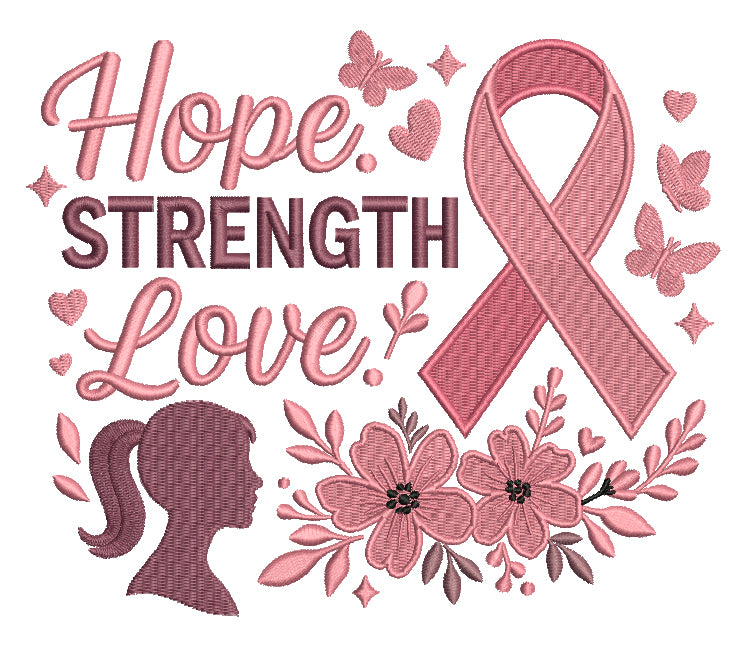 Breast Cancer Awareness Set - 24 Machine Embroidery Designs