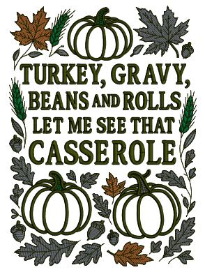 Thanksgiving Set 2 - 24 Machine Embroidery Designs