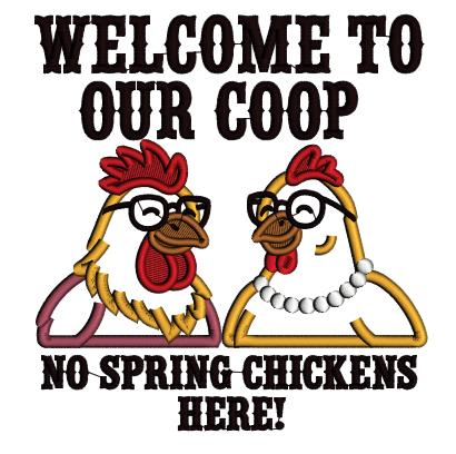 Chicken Rooster Machine Embroidery Designs Set - 24 Designs