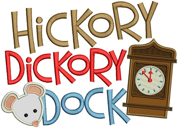 24 Children Nursery Rhymes Machine Embroidery Design Bundle Set - 12 Applique & 12 Filled In Designs