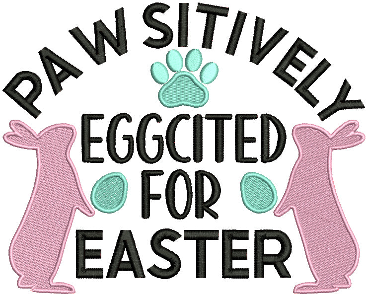 🐰 Easter 2-in-1 Embroidery Bundle #7 – 10 Designs (Appliqué and Filled In Included)