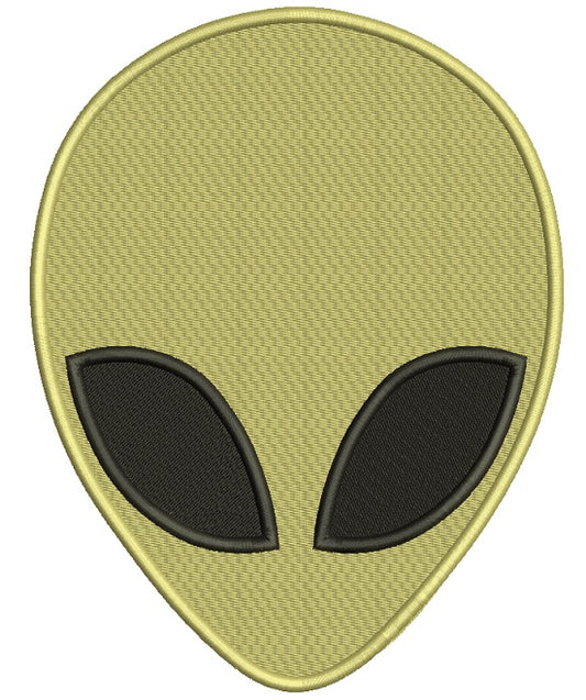 Alien Filled Machine Embroidery Design Digitized Pattern