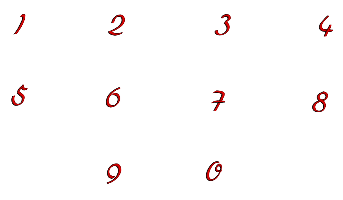 Ariana Script Machine Embroidery Font Upper and Lower Case 1 2 3 inches