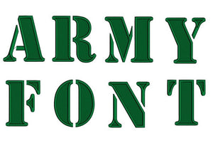 Military Embroidery Designs