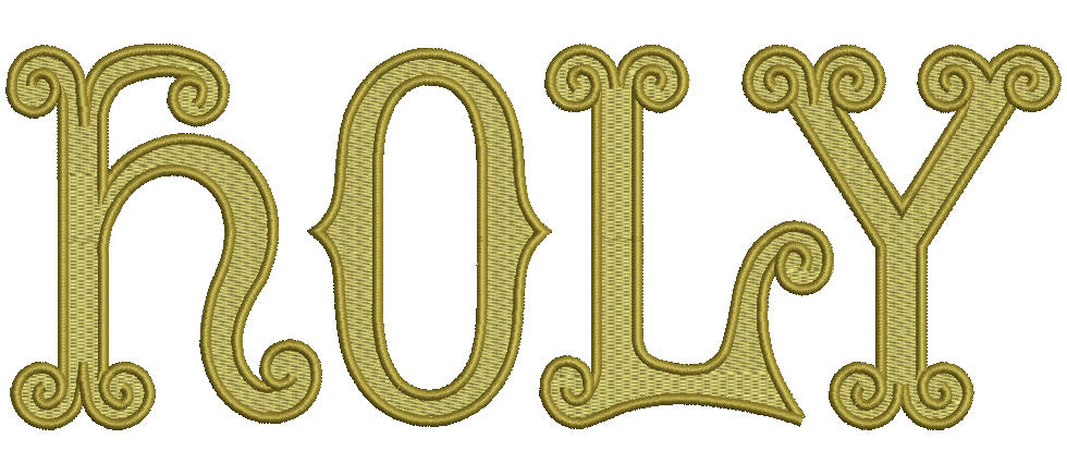 Holy Religious Filled Machine Embroidery Design Digitized Pattern