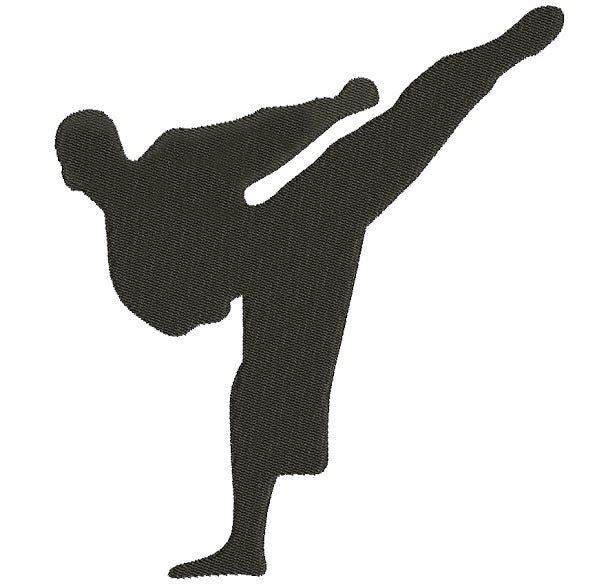 Karate Machine Embroidery Martial Arts Design Digitized Filled Pattern