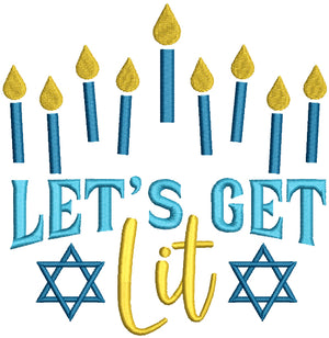 Hanukkah Embroidery Designs