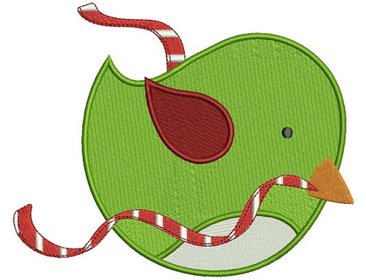 Little Cute Bird Filled Machine Embroidery Design Digitized Pattern