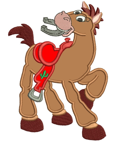 Looks Like Bullseye toy story Applique Machine Embroidery Digitized Design Pattern
