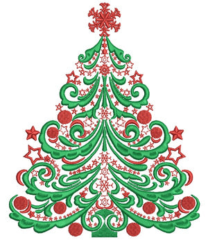 Christmas Tree Embroidery Designs