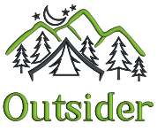 Outsider Mountains And Trees Applique Machine Embroidery Design Digitized Pattern