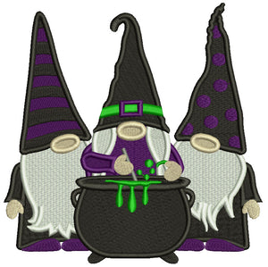 Halloween Gnome Embroidery Designs