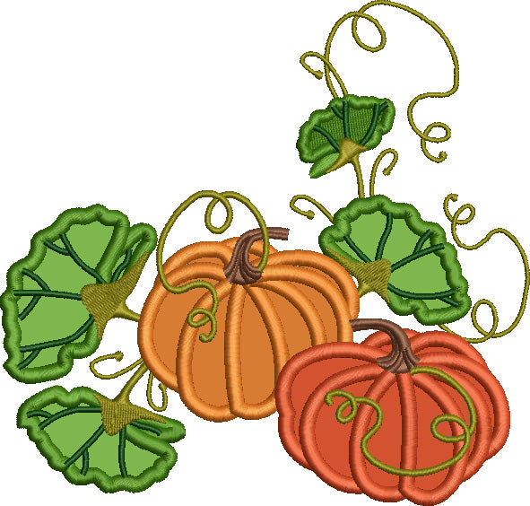 Fall Machine Embroidery Designs Set - 24 Designs