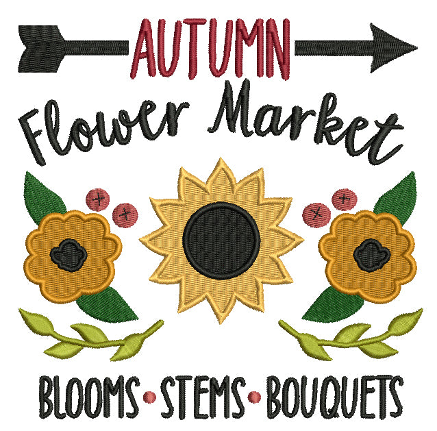 Fall Machine Embroidery Designs Set - 24 Designs
