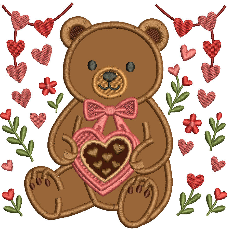 💌 Valentine’s Day Power Pack #3 – 24 Appliqué + Filled Designs!
