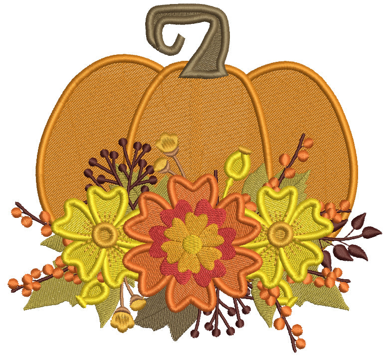 Fall Machine Embroidery Designs Set - 24 Designs