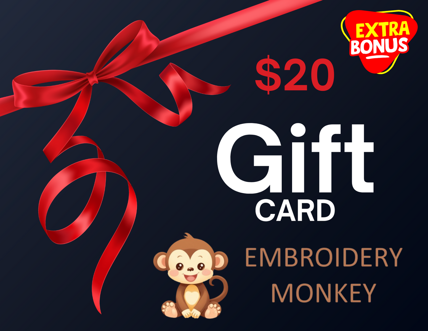 $20 Gift Card With Extra Bonus