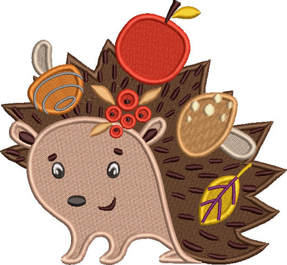 Fall Machine Embroidery Designs Set - 24 Designs
