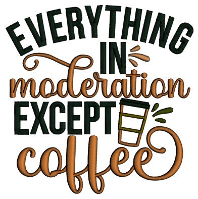 Coffee Machine Embroidery Set 1 – 24 Machine Embroidery Designs