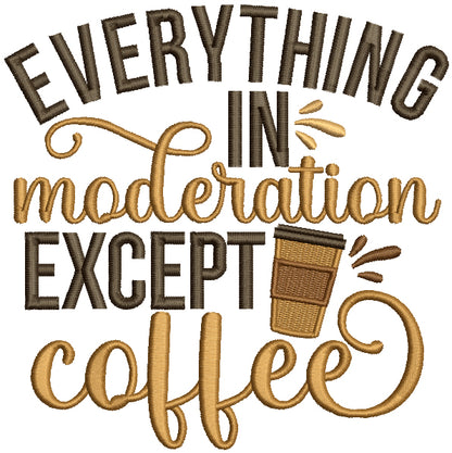 Coffee Machine Embroidery Set 1 – 24 Machine Embroidery Designs