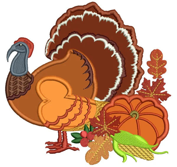 Thanksgiving Machine Embroidery Set 7 - 24 Machine Embroidery Designs