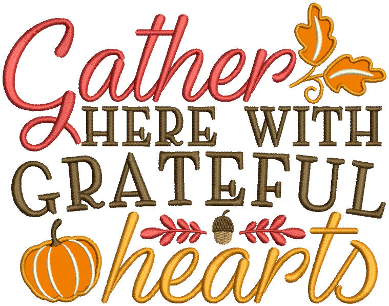 Thanksgiving Set 3 - 24 Machine Embroidery Designs