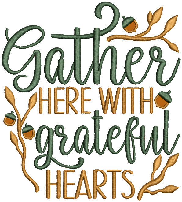 Thanksgiving Set - 24 Machine Embroidery Designs