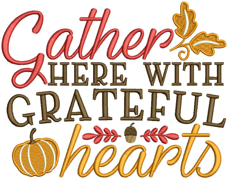 Thanksgiving Set 3 - 24 Machine Embroidery Designs