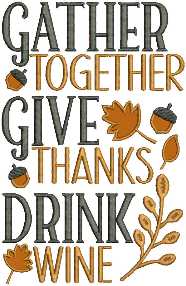 Thanksgiving Set - 24 Machine Embroidery Designs
