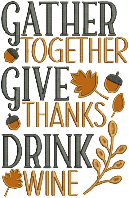 Thanksgiving Set - 24 Machine Embroidery Designs