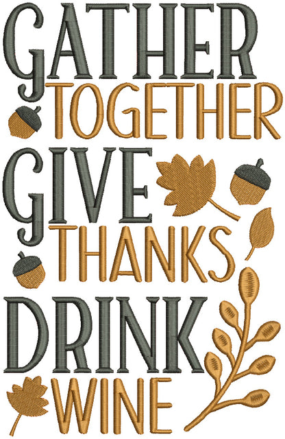Thanksgiving Set - 24 Machine Embroidery Designs