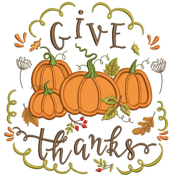Thanksgiving Set - 24 Machine Embroidery Designs
