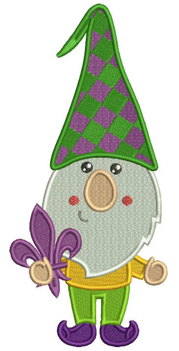 🎭 Mardi Gras Power Pack – 24 Machine Embroidery Designs (Appliqué + Filled)