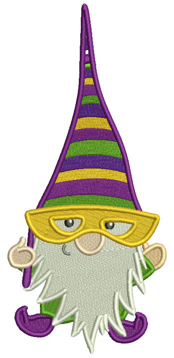 🎭 Mardi Gras Power Pack – 24 Machine Embroidery Designs (Appliqué + Filled)