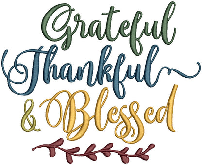 Thanksgiving Machine Embroidery Set 7 - 24 Machine Embroidery Designs