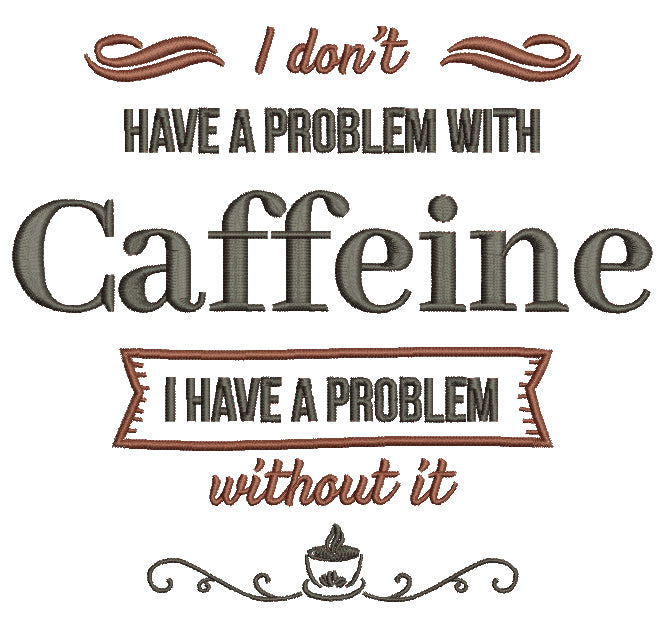 Coffee Machine Embroidery Set 1 – 24 Machine Embroidery Designs