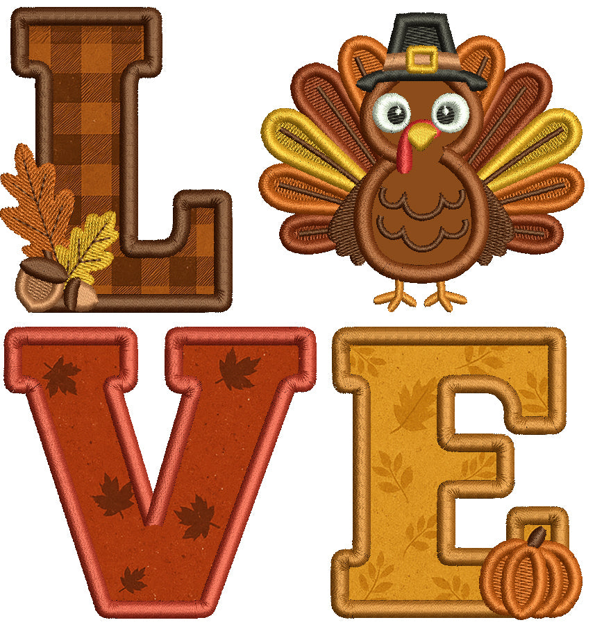 Thanksgiving Set 4 - 24 Machine Embroidery Designs