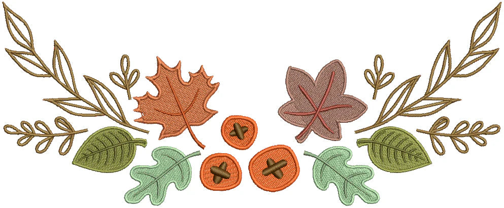 Fall Machine Embroidery Set 2 - 24 Machine Embroidery Designs