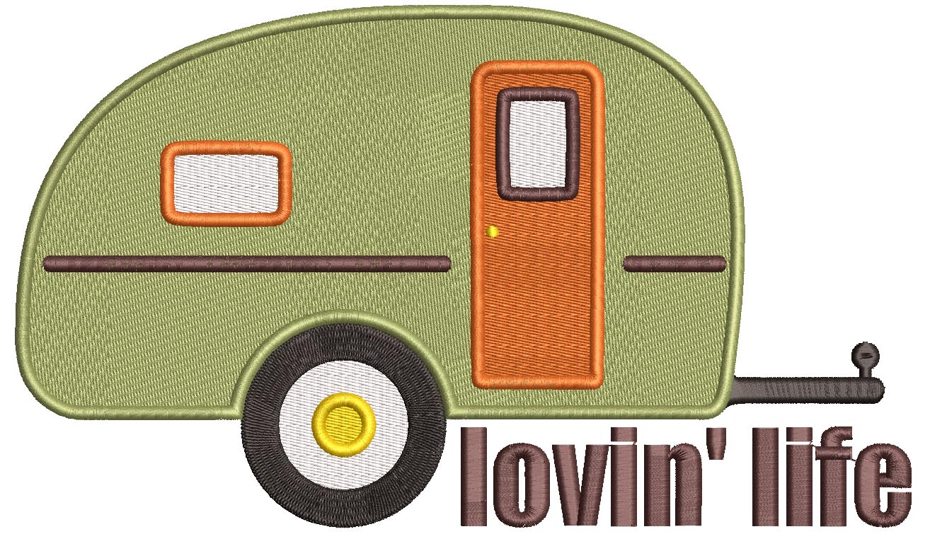 Camping and Fishing Machine Embroidery Designs Set - 23 Designs