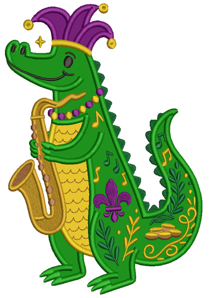 🎭 Mardi Gras Power Pack – 24 Machine Embroidery Designs (Appliqué + Filled)