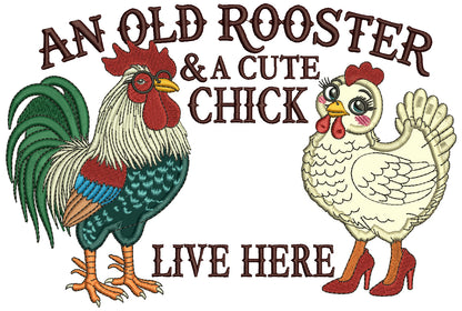 Chicken Rooster Machine Embroidery Designs Set - 24 Designs
