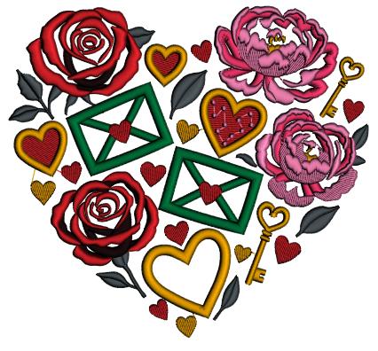 Valentine's Day Machine Embroidery Designs Set 1 – 24 Designs