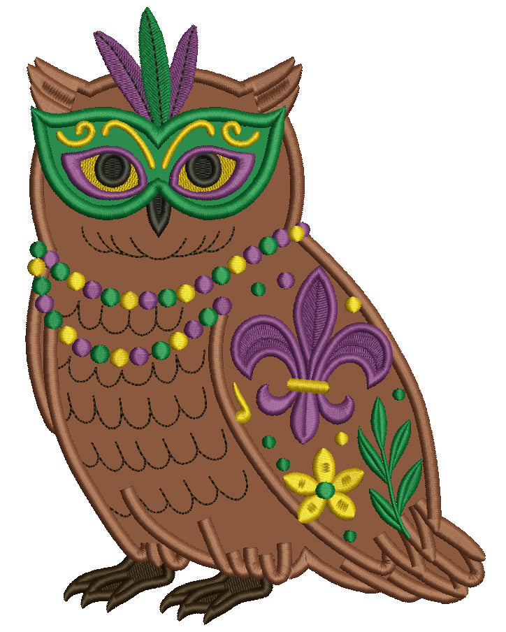 🎭 Mardi Gras Power Pack – 24 Machine Embroidery Designs (Appliqué + Filled)