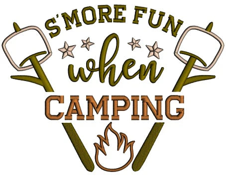 Camping and Fishing Machine Embroidery Designs Set - 23 Designs